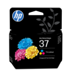 HP 37 Tri-color Original Ink Cartridge