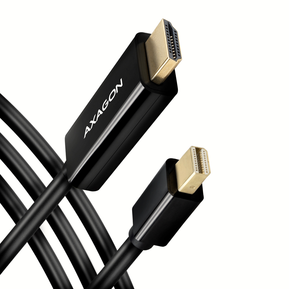 EU Product - RVDM-HI14C2 Mini-DisplayPort zu HDMI Adapterkabel 4K/30 Hz - Adapter - Digital/Display/Video thumbnail