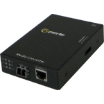 Perle 10/100 Fast Ethernet, 10/100Base-TX - 100Base-FX, 1310nm, multimode, LC, UK Power Cord