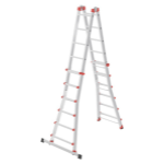 Hailo M80 Schuifladder Zilver