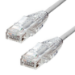 ProXtend Ultra Slim CAT6 U/UTP CU LSZH Ethernet Cable Grey 75CM