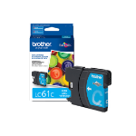 Brother LC61C ink cartridge 1 pc(s) Original Standard Yield Cyan