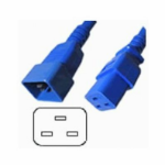 4Cabling 011.180.1610 power cable Blue