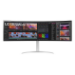 LG 49BQ95C-W computer monitor 49" 5120 x 1440 pixels UltraWide Dual Quad HD White