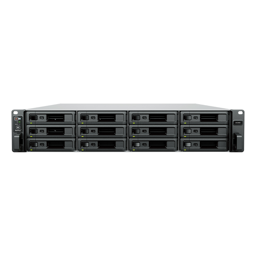 Photos - NAS Server Synology UC3400 NAS/storage server Rack (2U) Ethernet LAN D-1541 