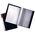 MARBIG CLEARVIEW DISPLAY BOOK 24 POCKET BLACK
