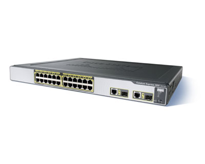 Cisco Catalyst 500-24PC Managed L2 Power over Ethernet (PoE) Grey