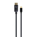 Cablexpert CCP-MDP2-6 DisplayPort cable 1.8 m Mini DisplayPort Black