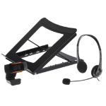 Maplin Back to Uni Kit with High Definition Webcam, USB Headset & Laptop Stand