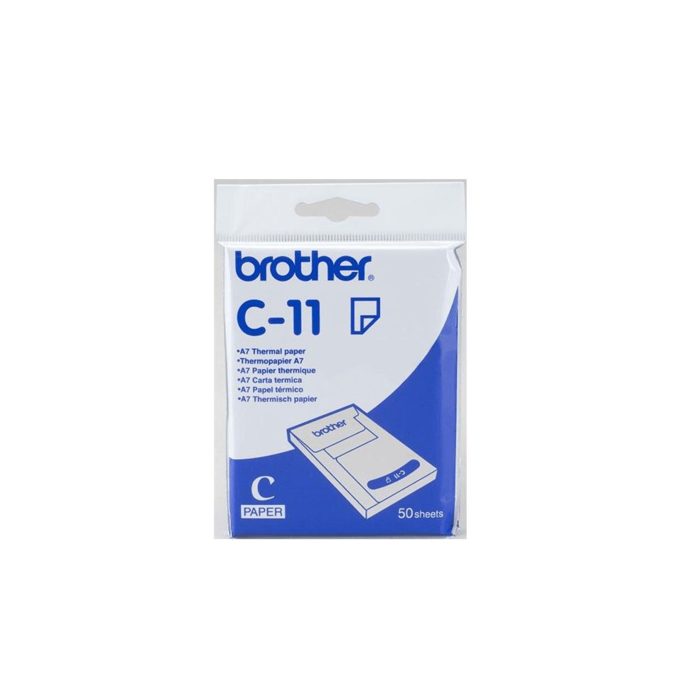 Photos - Office Paper Brother C-11 Thermal-transfer paper DIN A7, 50 pages for  MW 10 C11 