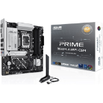 ASUS PRIME B860M-A WIFI-CSM Micro-ATX Motherboard 256GB, 4x DDR5, 1 x PCIe 5.0,  2 x M.2 slots,  4 x SATA, WiFi 6E, 1 x HDMI, 2 x DP