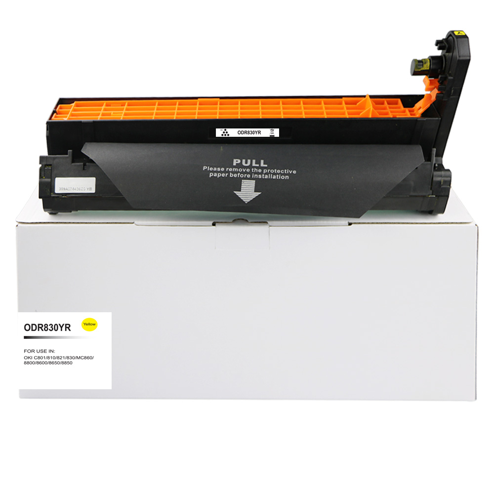 Image of CTS Wholesale Remanufactured OKI C801 Yellow Drum Unit 44064009