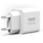 Port Designs PORT Connect 902036EUB oplader voor mobiele apparatuur Universeel Wit AC Snel opladen Binnen