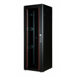 Equip Dynamic Flex 19' Cabinet, 36U, 600X600MM, RAL9005 Black