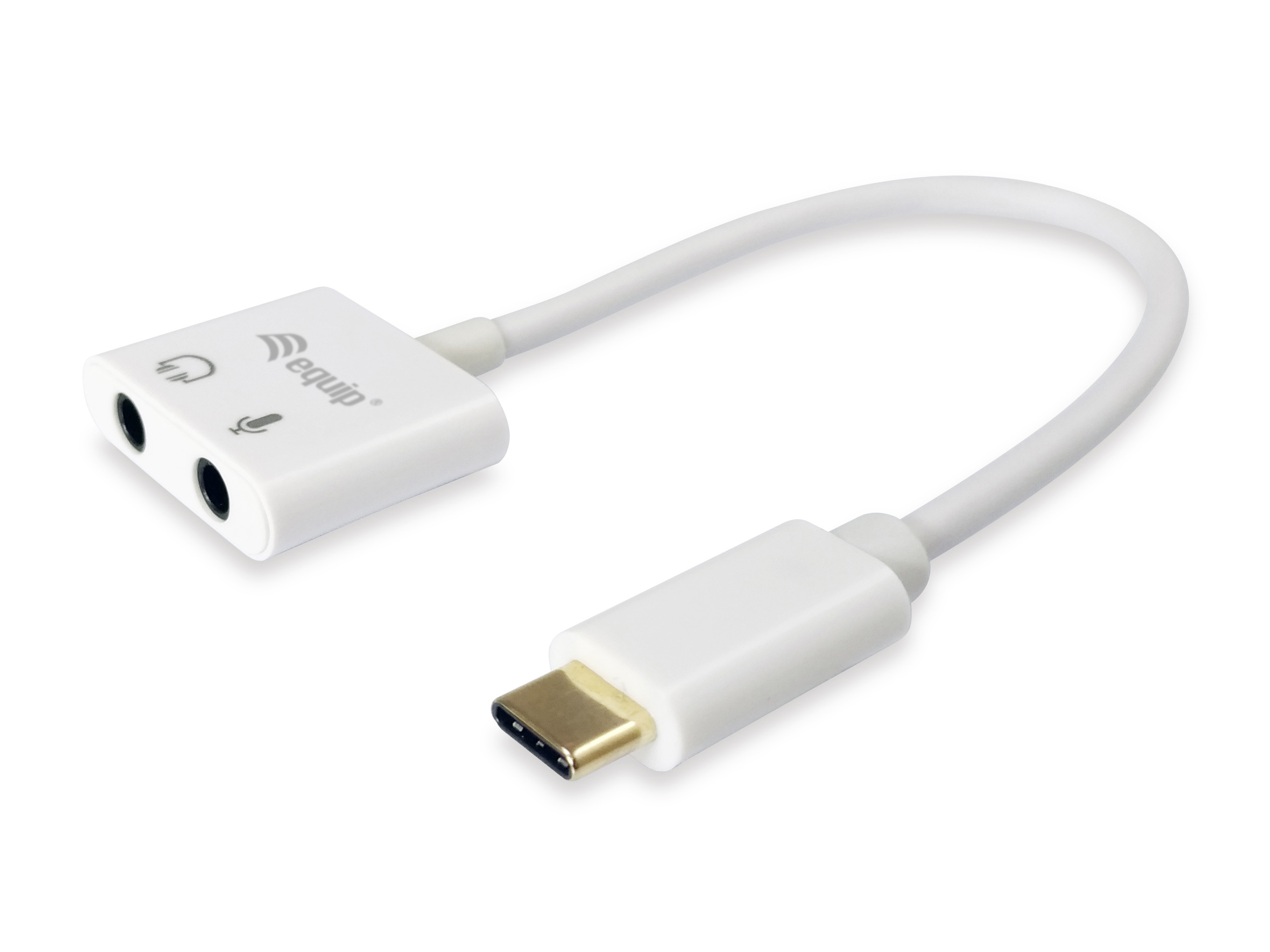 Image of Equip USB Type C to Audio Adapter