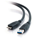 C2G 1m USB 3.0 A Male to Micro B Male Cable USB cable USB A Micro-USB B Black