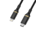 OtterBox Cable USB C-Lightning 2M USB-PD, negro