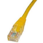 Cables Direct 1.5m CAT5e UTP networking cable Yellow