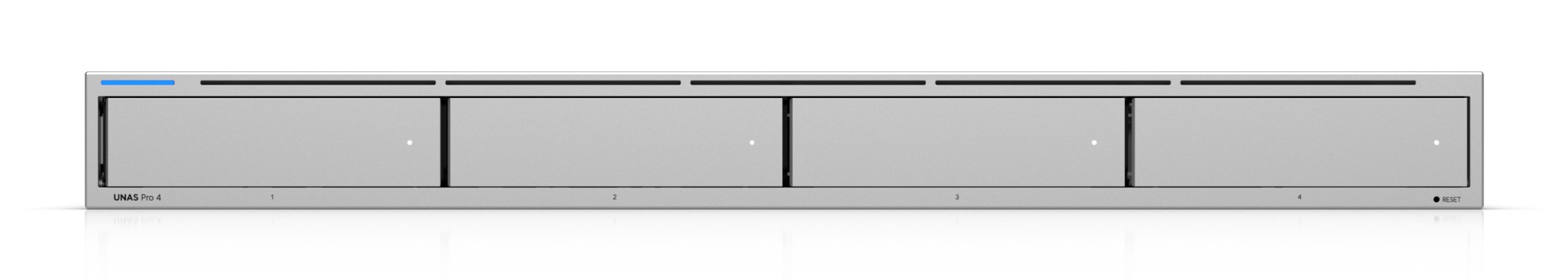 Ubiquiti UNAS-PRO-4 NAS Rack (1U) Cortex-A Cortex-A57 8 GB Grey