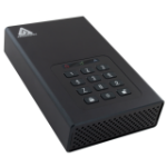 Apricorn Aegis Padlock DT externe harde schijf 16 TB Zwart