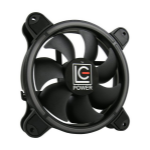LC-Power LC-CF-RGB-COMBO koelsysteem voor computers Computer behuizing Ventilator 12 cm Zwart