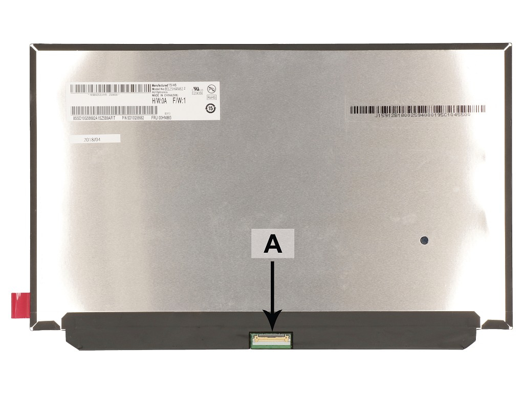 2-Power 2P-B125HAN02.2 HW0A notebook spare part