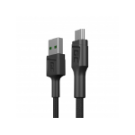 Green Cell KABGC23 USB cable USB 2.0 0.3 m USB A Micro-USB B Black