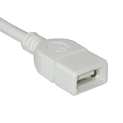 Photos - Cable (video, audio, USB) C2G 1m USB A Male -> A Female Extension Cable USB cable White 19003 