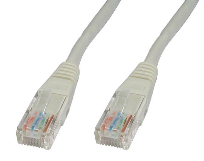Cables Direct Cat5e Patch networking cable Grey 6 m