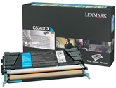 Image of Lexmark C5340CX Toner-kit cyan extra High-Capacity return program,...