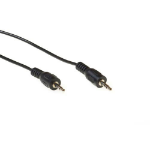 ACT 2,50 meter audio aansluitkabel 1x 3.5mm stereo jack male - 1x 3.5mm stereo jack male