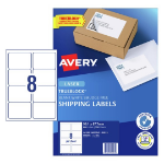 Avery 959006 printer label White Self-adhesive printer label