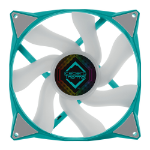 Iceberg Thermal IceGALE ARGB Computer case Fan 14 cm Teal 1 pc(s)