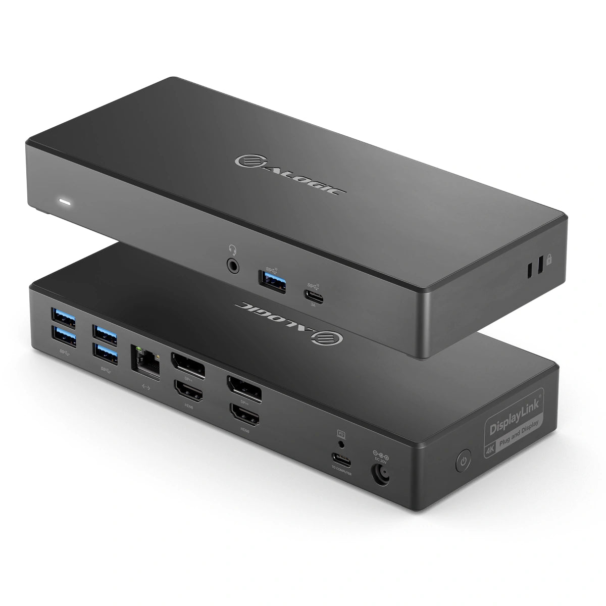 ALOGIC DA2 Dual 4K Display Universal Docking Station with 100W Power Delivery