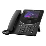 Cisco 9861 IP telefoon Zwart, Koolstof 10 regels LCD Wifi
