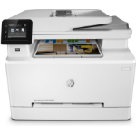 HP Color LaserJet Pro MFP M283fdn, Color, Printer for Print, Copy, Scan, Fax, Front-facing USB printing; Scan to email; Two-sided printing; 50-sheet uncurled ADF