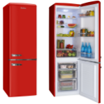 Amica FK2965.3RAA fridge-freezer Freestanding Red