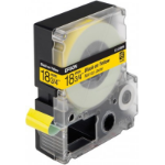 Epson C53S626401/LC-5YBP9 Ribbon black on yellow 18mm x 9m for Epson LabelWorks 4-18mm/24mm/36mm/6-18mm/6-24mm