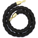 SECO by Stewart Superior SECO 2m Black Rope for VIP Chrome Posts - BLACKROPE DD