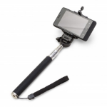 Dicota D31027 selfie stick Black, Stainless steel