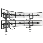Chief K4G520B flat panel bureau steun 61 cm (24") Zwart