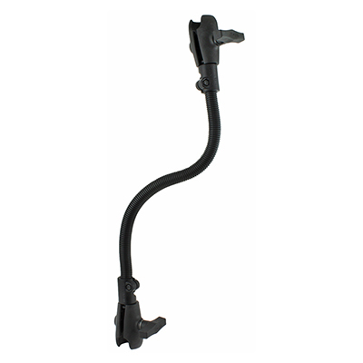 RAM Mounts Flex-Arm with 18" Aluminum Rod and Two Single Socket Arms