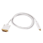 Monoprice Mini DisplayPort/DVI, 1.8288 m 72" (1.83 m) White