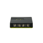 LevelOne KVM-0222 KVM-switch Zwart, Groen