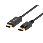 Equip 119398 DisplayPort HDMI Zwart