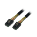 Lindy Internal SATA & SAS Cable, 1m SATA cable Black