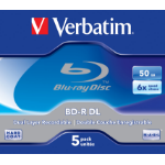 Verbatim 43748 disque vierge Blu-Ray BD-R 50 Go 5 pièce(s)