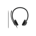 Cisco Headset 322 Wired Dual On-Ear Carbon Black RJ9 Head-band Office/Call center