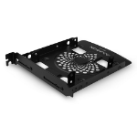 Axagon RHD-225 Halterahmen für 2x 2.5"" im 3.5"" PCI-Slot - schwarz Black Metal