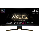 MSI MEG 342CDE QD OLED LED display 86.8 cm (34.2") 3440 x 1440 pixels UltraWide Quad HD QDOLED Black